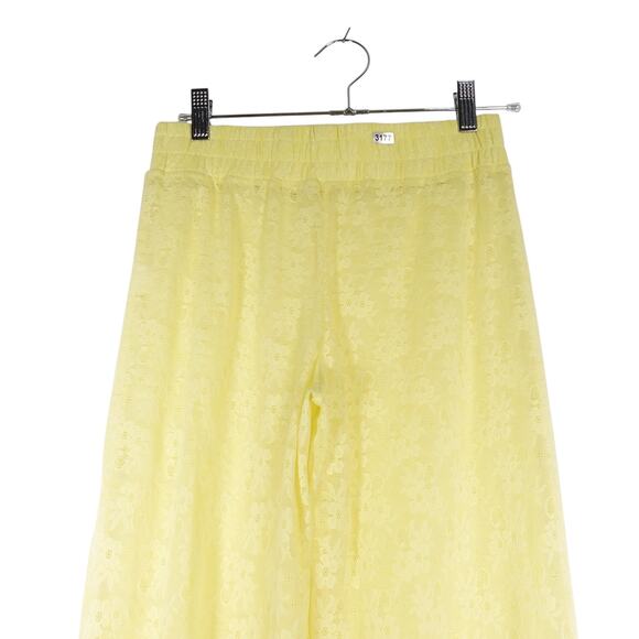 NWOT Sample Andie Swim Suva Floral Sheer Lace Pants Coverup Beach Likeade Small - Picture 5 of 7